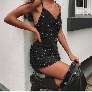 Princess Polly String Along Mini Dress Hearts